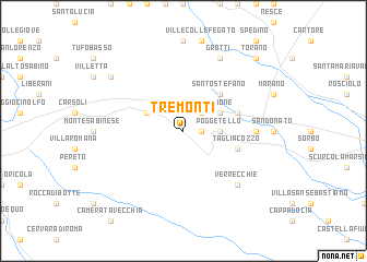 map of Tremonti