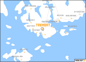 map of Tremont