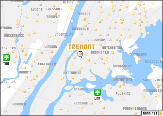 map of Tremont