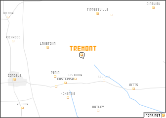 map of Tremont