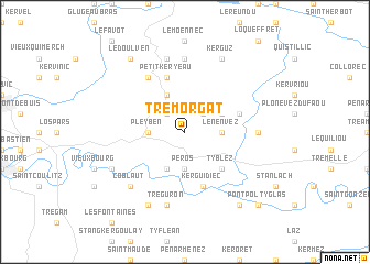 map of Trémorgat