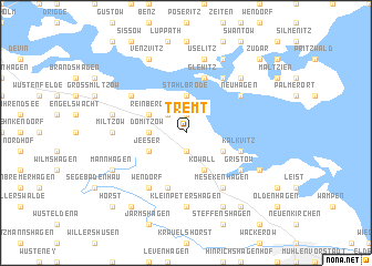 map of Tremt