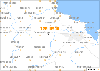 map of Trémuson