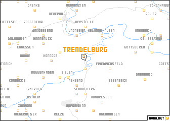 map of Trendelburg