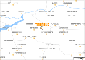 map of Trenevo