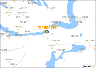 map of Trengereid