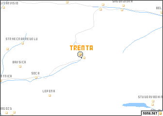 map of Trenta
