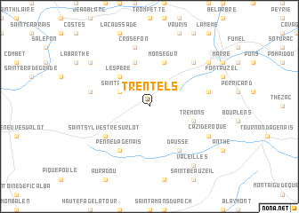 map of Trentels