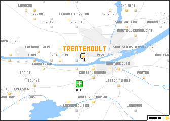 map of Trentemoult