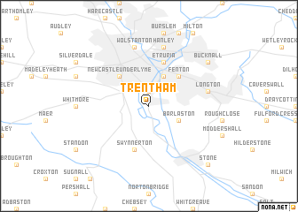 map of Trentham