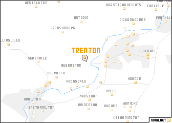 map of Trenton