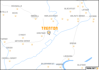 map of Trenton