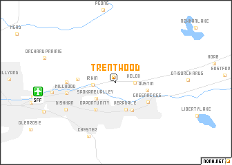 map of Trentwood