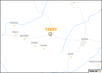 map of Trent