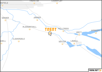 map of Trent
