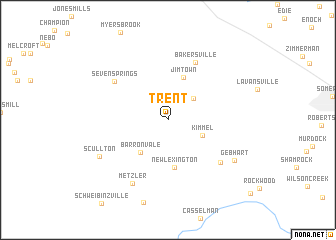 map of Trent