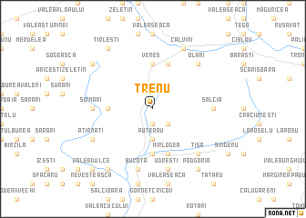 map of Trenu