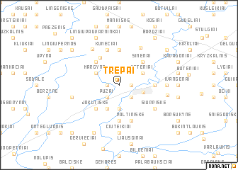 map of Trepai