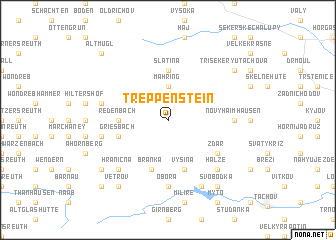map of Treppenstein