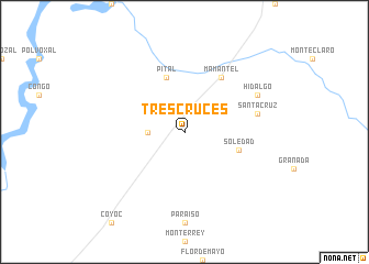map of Tres Cruces