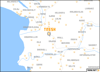 map of Tresh