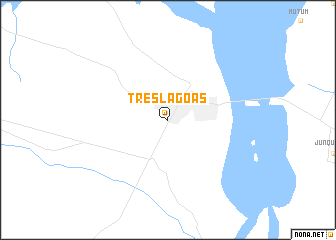 map of Três Lagoas