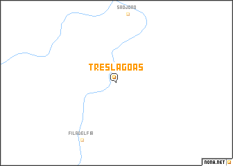 map of Três Lagoas