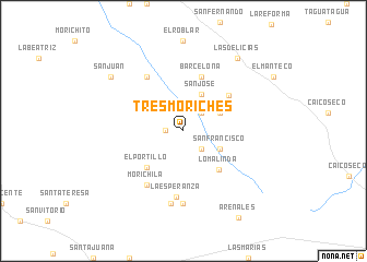 map of Tres Moriches