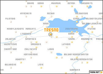 map of Tresno