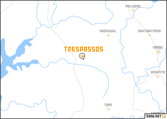 map of Três Passos
