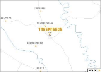 map of Três Passos