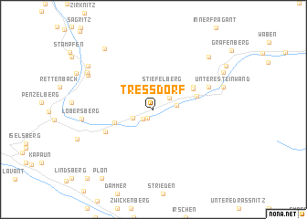 map of Tressdorf