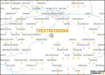 map of Tresta Rządowa