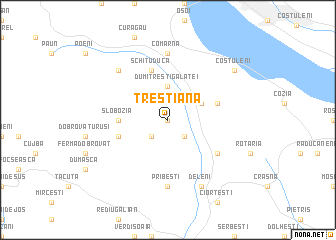 map of Trestiana