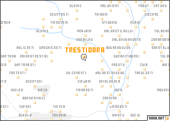 map of Trestioara