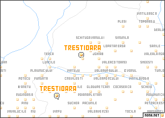 map of Trestioara