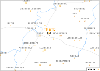 map of Treto