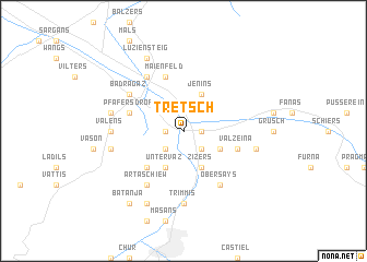 map of Tretsch