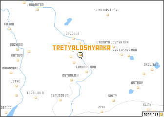 map of Tret\