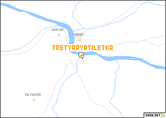 map of Tret\