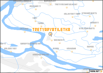 map of Tret\