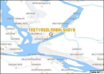 map of Tret\