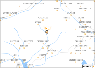 map of Tret