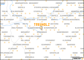 map of Treuholz