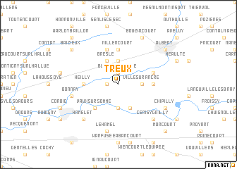 map of Treux