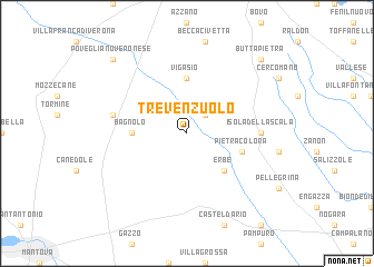 map of Trevenzuolo