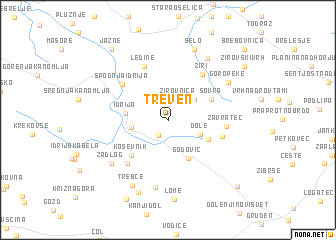 map of Treven