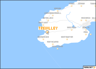 map of Trevilley