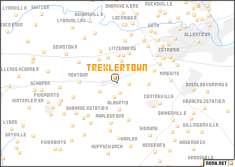 map of Trexlertown