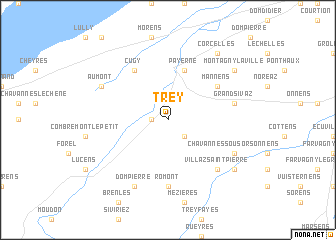 map of Trey